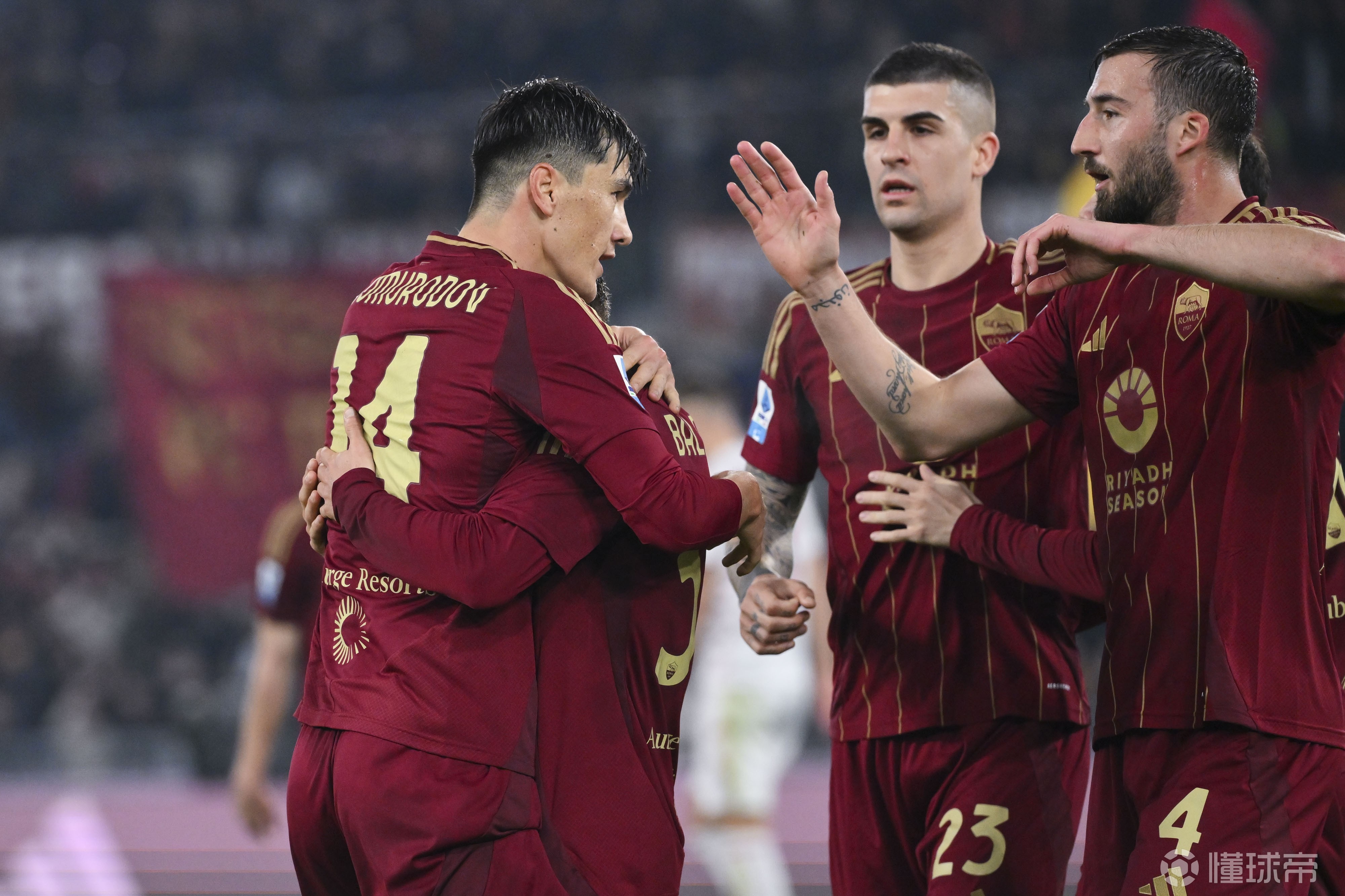 罗马客场平帕尔马,继续保持不败 罗马客场平帕尔马,继续保持不败