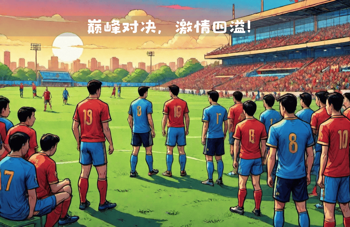 足球比赛球队实力对决,一触即发 足球比赛球队实力对决,一触即发
