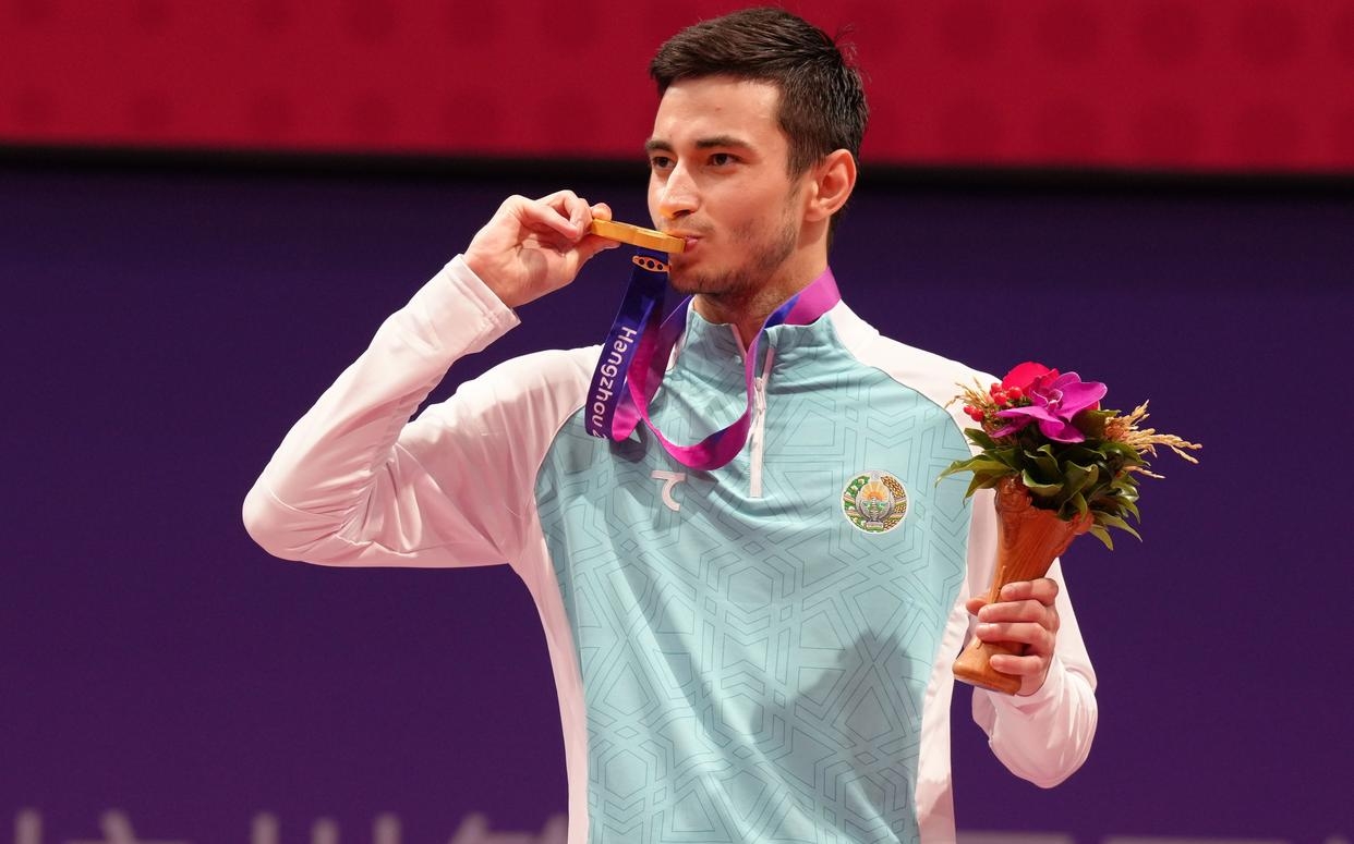 乌兹别克跆拳道选手荷兰夺取金牌 乌兹别克跆拳道选手荷兰夺取金牌