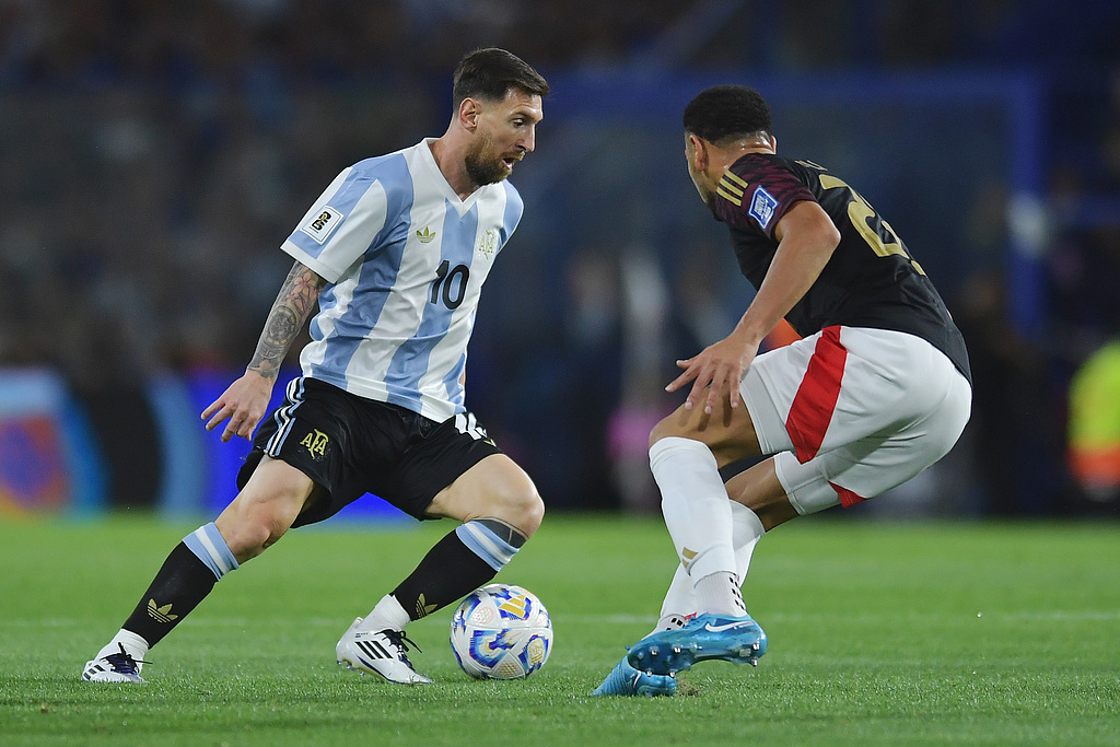 梅西率队出战国际赛,备战世界杯 梅西率队出战国际赛,备战世界杯