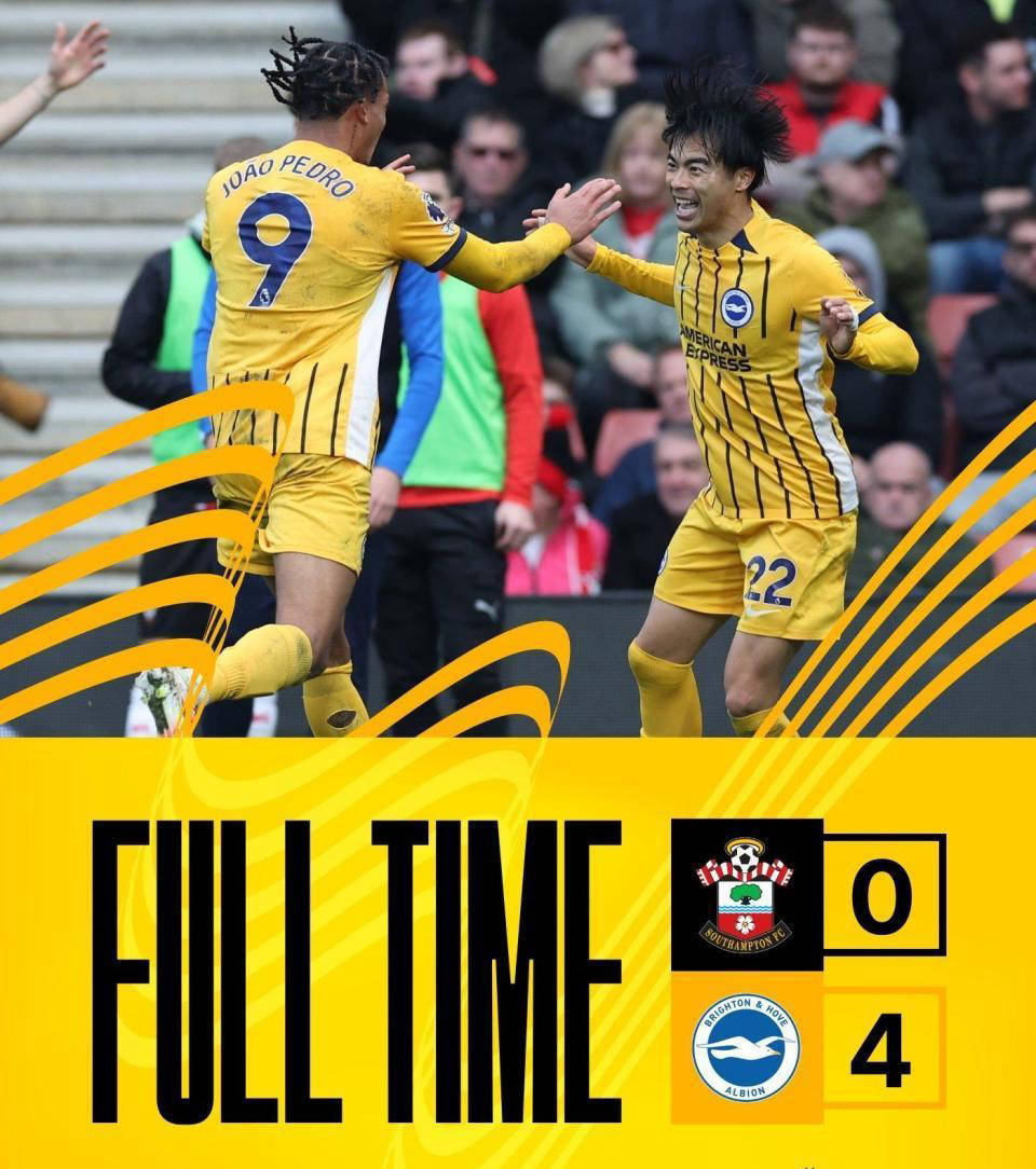 布莱顿欲在英超积分榜上拼杀到最后一刻 布莱顿欲在英超积分榜上拼杀到最后一刻